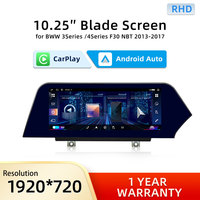 Reproductor Multimedia con Pantalla Táctil de 10.25'' para el Tablero de Instrumentos, Serie 3, Android Auto y CarPlay, DSP Estéreo, Pantalla Dividida, GPS Integrado, TV