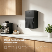 Diffuseur d'arômes électrique sans eau de 950 ml, alimenté par batterie, avec contrôle par application, purificateur d'air en plastique pour usage domestique
