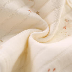 Kimono de media espalda de algodón puro sin costuras para bebés recién nacidos, camisetas cálidas de manga larga antiarañazos para primavera y otoño - Product Image 5