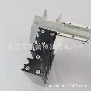 Enfriador de Aceite para ATV de Alto Rendimiento de 110-150cc, Radiador de Motocicleta Todoterreno de Aluminio, Modificación de Material Totalmente de Aluminio - Product Image 3