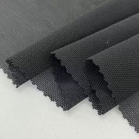 Tissu maille élastique en polyester recyclé, vente directe usine, pour sous-vêtements, vêtements de sport pour femmes et t-shirts.