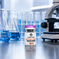 Étiquettes autocollantes pour flacons de peptides 5 ml, imprimées UV, avec forte adhérence pour la personnalisation des flacons de recherche