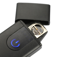 Nouveau produit Briquet portable coupe-vent rechargeable par USB Chauffage par induction tactile Fil Briquet à cigarette