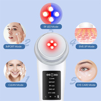 Appareil de beauté facial à usage domestique, microcourant, lifting du visage, outil de massage vibrant, outil de raffermissement du visage, outils de soin de la peau galvaniques