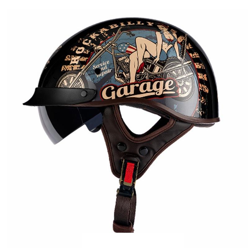 015 Belleza motera con endoscopio negro