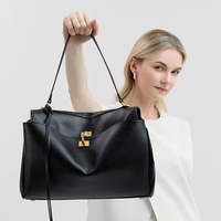 2025 bolso de mano de PU de lujo de gran capacidad de diseñador para mujer nuevo bolso cruzado con textura de moda