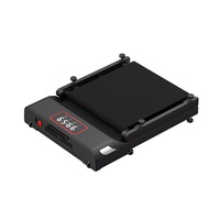 Caminadora Eléctrica Mini Plegable, Silenciosa, Diseño Plano para Interiores, Programa de Ejercicio Ajustable, Motor de 0.75 HP
