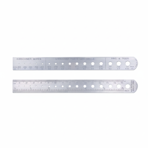 Best Selling Manual Orthopedic Surgery <b>Instrument</b> Stainless Steel K-Wire Measuring Ruler Pin Gauge <b>Basis</b> <b>Surgical</b> <b>Instruments</b> - Product Image 1