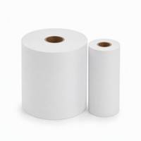 Rouleaux de papier thermique sans BPA pour caisse enregistreuse 80x80 80x67 57x20 57x16mm, papier de reçu TPV 48gsm 55gsm, personnalisable avec logo, OEM, vente en gros