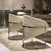 Meubles de salle à manger de luxe Visionnaire, chaises de salle à manger en cuir, table de salle à manger, chaise de salle à manger, chaise de coiffeuse