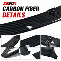 Spoiler avant en fibre de carbone sèche ZESON style MP pour BMW M3 F80 M4 F82 F83 2014-2018