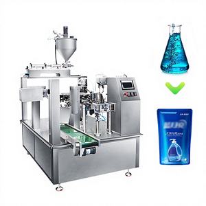 Máquina Envasadora de Líquidos en Bolsas, Equipo Automático de 8 Estaciones para Envasado de Productos Húmedos como Jugos, Salsas y Bebidas en Bolsas de Film - Product Image 1