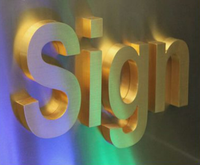 Letrero Luminoso LED 3D Personalizado con Efecto Neón, Letras de Canal Retroiluminadas, Letrero Comercial para Montaje en Pared Exterior para Centros Comerciales y Empresas