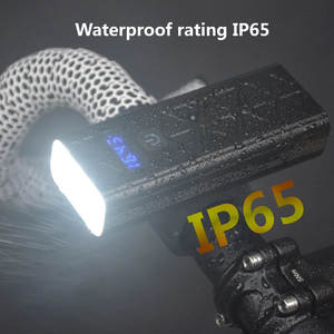 Luce per Bicicletta 9600mAh, Faro Impermeabile <span class=keywords><strong>Ricaricabile</strong></span> USB, 8 LED Super Luminosi, <span class=keywords><strong>Torcia</strong></span> Anteriore per Ciclismo - Product Image 5