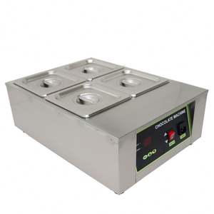 Machine à tempérer le chocolat électrique grande capacité 8 kg, facile à utiliser, pour lait, farine et fondue, idéale pour la fabrication de chocolat - Product Image 4