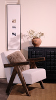 Modularer Massivholz-Sessel im Postmodernen Stil für Wohnzimmer, Schlafzimmer, Hotel-Lounge, Heim-Möbel