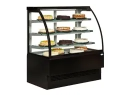 Spm display refrigerador oem vidro porta congelar bolo display frigorífico com boa qualidade