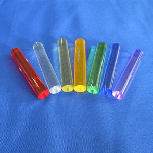 Varilla Acrílica PMMA Virgen Transparente y Colorida con Forma y Color Personalizables para Iluminación y Decoración - Product Image 4