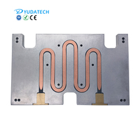 Plaque de refroidissement liquide IGBT personnalisée professionnelle, plaque de refroidissement en aluminium, plaque de refroidissement d'eau froide