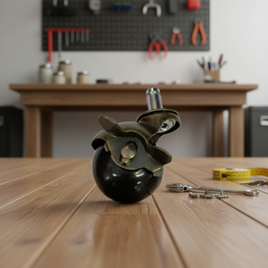 Guangdong 50mm Schwenkbare PP-Lenkrollen mit Metallhalterung für Sofa, Schlafzimmer und Wohnzimmermöbel - Product Image 2