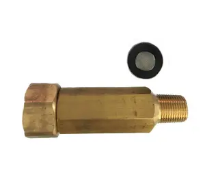 High Pressure Washer Parts /GH Adaptor 3/8 MPT 1/4 Bypas w/ Filter Washer/ fitting