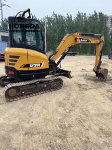 Mini pelle d'occasion SANY 35U en excellent état modèle 2024 seulement 485 heures pour SANY - Product Image 5