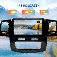 Estéreo para Auto Android DSP MP3 de 10.1 Pulgadas con Navegación GPS para Hilux/Fortuner 2008-2013 con Control del Volante AHD