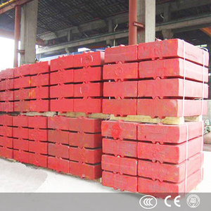 Barra de Impacto / Placa de Martillo de Acero de Alto Cromo para Trituradora de Impacto para Minería y Canteras - Product Image 1