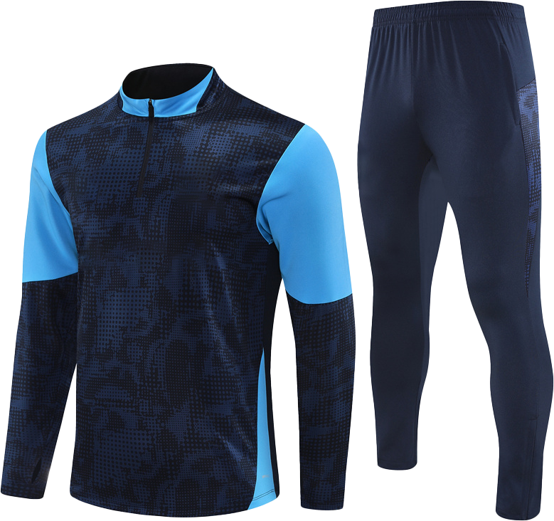 Bleu profond Bleu clair