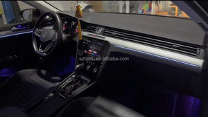 Actualización blanca 64 colores iluminación Interior del coche Kit de luz ambiental del coche para Volkswagen Golf7 VW Magotan <span class=keywords><strong>Tiguan</strong></span> Touareg luz ambiental - Product Image 3