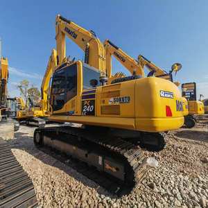PC240-8 de 24 tonnes Komatsu d'occasion, pelle sur chenilles de fabrication japonaise avec moteur inclus, boîte de vitesses pour construction lourde - Product Image 4