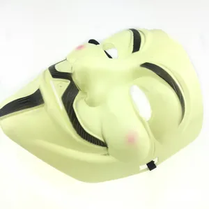 Masque de fête d'Halloween <span class=keywords><strong>V</strong></span> pour <span class=keywords><strong>Vendetta</strong></span> en PVC fait main, en promotion - Product Image 5