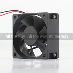 Sunon 5V 24V 48V DC12V 1,7 W AC EC 6025 60X60X25MM 6CM Suspensión magnética Inversor de chasis silencioso 2 cables <span class=keywords><strong>KDE1206PTV1</strong></span> Ventilador de refrigeración - Product Image 3