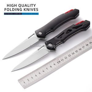 2024 mango de fibra de carbono de alta calidad 9Cr18Mov <span class=keywords><strong>navajas</strong></span> EDC <span class=keywords><strong>cuchillo</strong></span> de bolsillo plegable táctico para hombres - Product Image 6