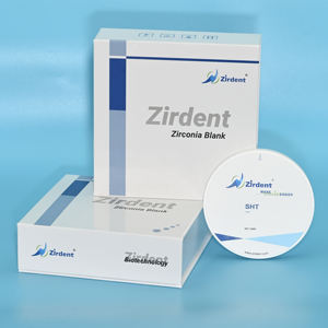 Disco di zirconio di fabbrica con blocco di zirconi da laboratorio dentale corone dall'aspetto naturale ottime prestazioni 100% materiali di consumo dentali - Product Image 5