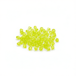 Ilan Abalorios Perline Bicono Sfaccettate Giallo Trasparente 8mm 15g - Product Image 1