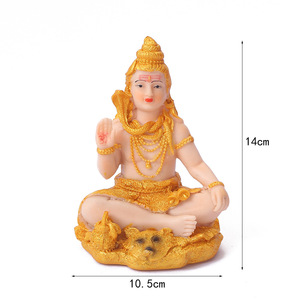 Statues en résine originales artisanales du temple de Shiva pour la décoration de la maison et du temple Modèle Motif Dieu indien de la <span class=keywords><strong>destruction</strong></span> - Product Image 5