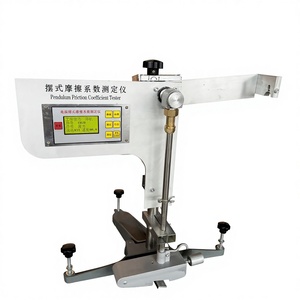 Misuratore Digitale del Coefficiente di Attrito a Pendolo per Test Antiscivolo su Superfici Stradali - Apparecchiatura di Prova - Product Image 1