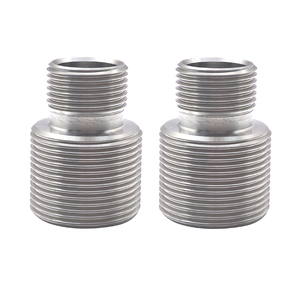 New JIAX Brand Stainless Steel Oil Filter Thread <b>Adapter</b> 13/16"-16 1-1/8"-16 CNC Turned Reducer High-Pressure Engine Oil - Product Image 2