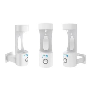 새로운 디자인의 상업용 실외 냉수 스테인리스 수동 벽걸이형 음수대 물병 충전 스테이션 포함 - Product Image 4