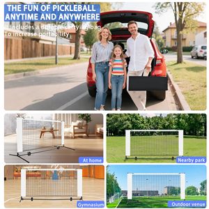 Lưới Pickleball <span class=keywords><strong>mini</strong></span>, lưới Pickleball 5FT di động ngoài trời có túi đựng, dùng cho sân sau, nhà ở, đường lái xe ngoài trời - Product Image 5