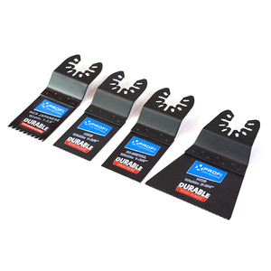 <b>Multi</b> Purpose Wood and Metal Cutting Oscillating <b>Tool</b> Blades Set with Japanese Teeth for Fast and Clean Cutting - Product Image 2