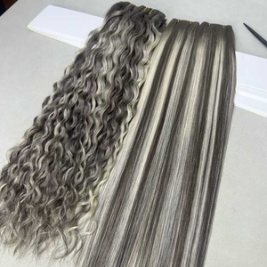 Extensiones <span class=keywords><strong>de</strong></span> Cabello Humano Ruso Genius Weft <span class=keywords><strong>Invisible</strong></span> <span class=keywords><strong>de</strong></span> 100g con Mechas Ombre, Doble Trama Genius Weft - Product Image 3