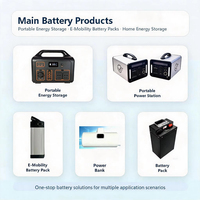 Power Bank Kapasitas Besar Desain Kubus dengan Pegangan, Layar LED Indikator Persentase, Pengisi Daya Cepat USB-A Tipe-C untuk Perjalanan Bisnis