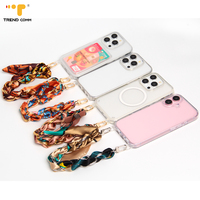 Nouvelle Arrivée 2026 Bracelet de Poignet de Luxe à Perles Chaîne de Téléphone pour iPhone 16 Pro Max Étui de Téléphone Portable