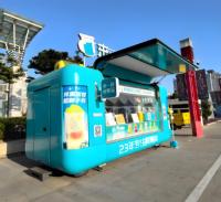 Camión de Comida Personalizable de Fibra de Vidrio con Estación de Preparación Refrigerada para Servicio de Catering de Snacks, Dulces y Papas Fritas