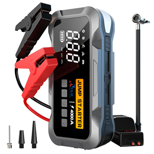 Arrancador de Coches 4000A con Compresor de Aire de 24000mAh, Kit de Emergencia para Neumáticos, Arrancador para Camiones YL-CY97 de Grado Profesional - Product Image 5