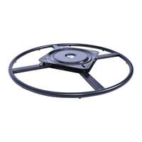 VT-00002 Base de chaise pivotante à 360 degrés en métal moderne pour chaise de bureau, canapé et fauteuil inclinable avec mécanisme rotatif