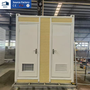 Toilettes publiques portables préfabriquées en panneaux sandwich pour le <span class=keywords><strong>camping</strong></span> en plein air et les parcs - Product Image 1