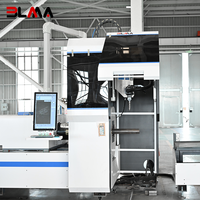 Machine de découpe laser à fibre 6KW, découpeuse de tôles métalliques haute puissance pour la découpe de précision des plaques en carbone, acier inoxydable et aluminium